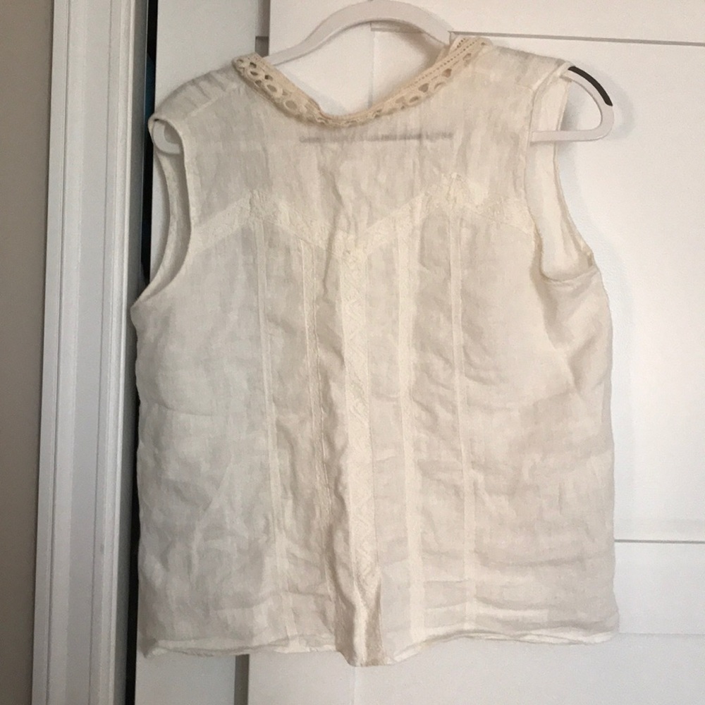 Zara linen blouse